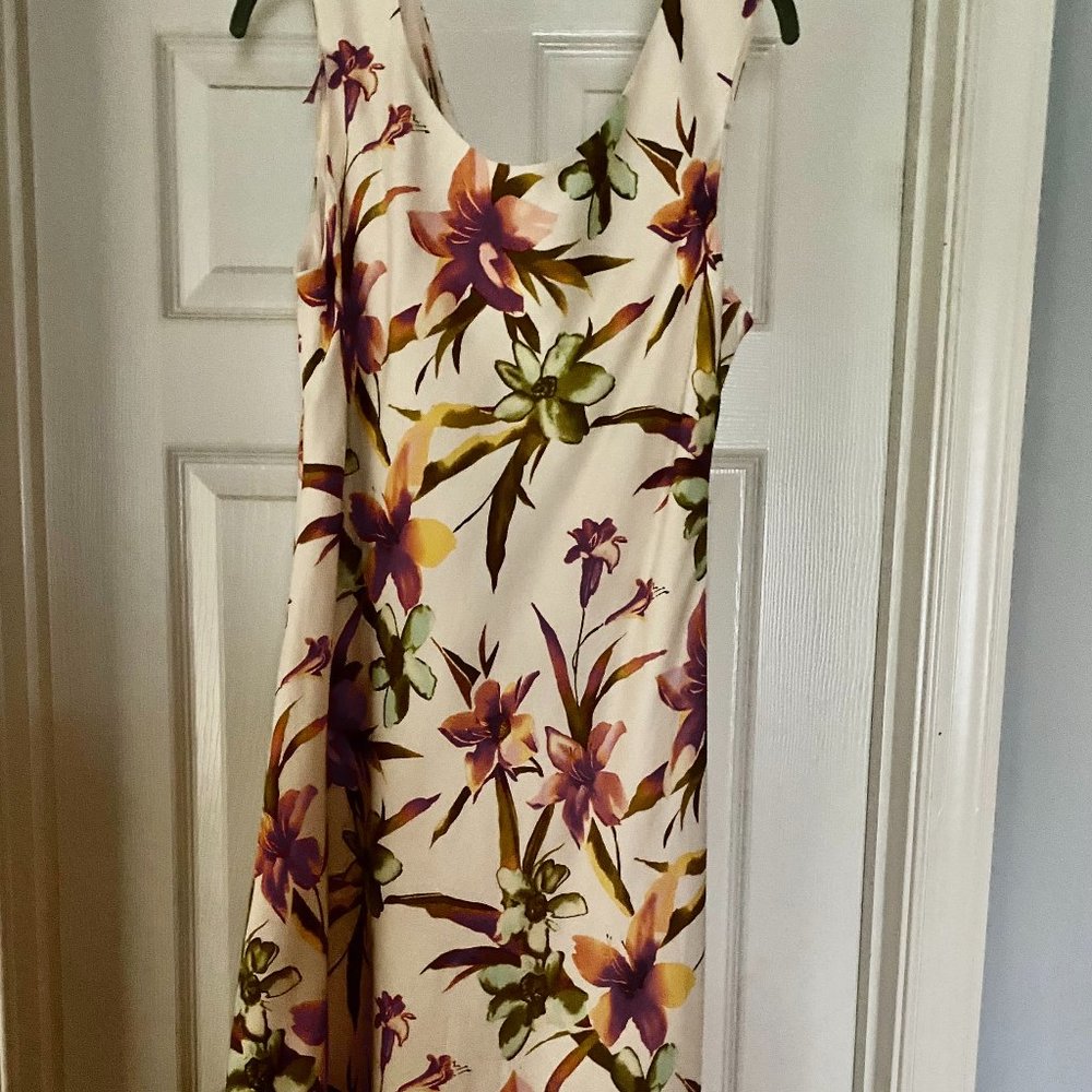 Papell Boutique sleeveless floral dress
